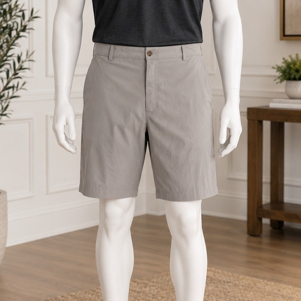Ping Mens Golf Shorts Gray Performance Embroidered Logo 42